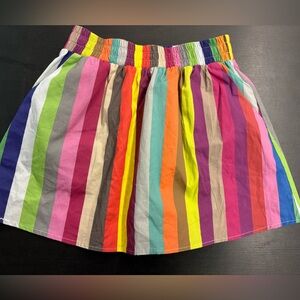 Queen of Sparkles Striped Skort